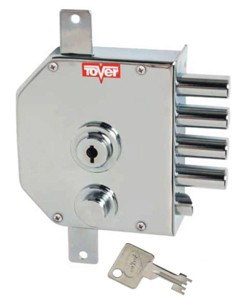 Cerradura de sobreponer de alta seguridad TOVER