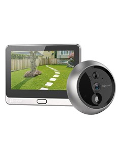 Timbre y mirilla inalámbricos.